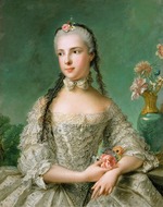Nattier, Jean-Marc - Porträt Isabella von Bourbon-Parma (1741-1763), Erzherzogin von Österreich