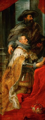 Rubens, Pieter Paul - Erzherzog Albrecht VII. von Österreich. Linker Innenflügel von Ildefonso-Altar
