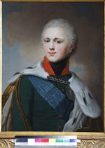 Borowikowski, Wladimir Lukitsch - Porträt des Kaisers Alexander I. (1777-1825)