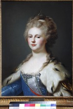 Lampi, Johann-Baptist von, der Ältere - Porträt der Zarin Maria Feodorowna von Russland (Sophia Dorothea Prinzessin von Württemberg) (1759-1828)