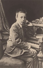 Unbekannter Fotograf - Sergei Rachmaninow im Alter von zehn Jahren
