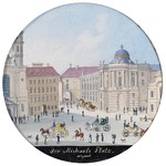 Wigand, Balthasar - Der Michaelerplatz in Wien