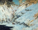 Courbet, Gustave - Schneelandschaft