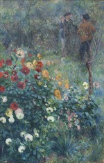 Renoir, Pierre Auguste - Der Garden an der Rue Cortot, Montmartre