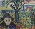 Munch, Edvard - Eifersucht im Garten