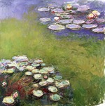 Monet, Claude - Seerosen (Nymphéas)