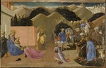 Pesellino, Francesco di Stefano - Die Anbetung der Könige