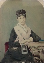 Unbekannter Fotograf - Nadeschda Filaretowna von Meck (1831-1894)