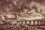 Schinkel, Karl Friedrich - Der Brand von Moskau, 1812