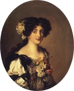 Voet, Jacob Ferdinand - Porträt von Hortense Mancini (1646-1699), Herzogin von Mazarin