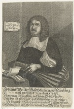 Leonard (Leonhard), Johann Friedrich - Porträt von Nürnberger Stadtmusiker Johann Wellter