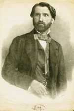 Focosi, Roberto - Porträt von Komponist Giuseppe Verdi (1813-1901)