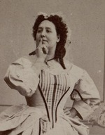 Nadar (Tournachon), Gaspard-Félix - Rosina Penco (1823-1894) als Leonora in Oper Il trovatore von Giuseppe Verdi, Teatro Apollo, Rom, 19. Januar 1853