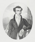 Hampeln, Carl, von - Porträt von Komponist und Dichter Nicholai Alexandrowitsch Korsakow (1800-1820)
