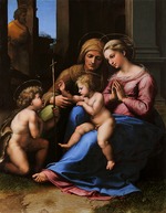 Raffael (Raffaello Sanzio da Urbino) - Madonna del Divino Amore