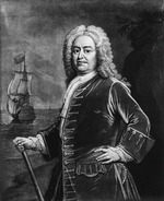 Burford, Thomas - Porträt von Admiral Sir John Norris (1670-1749)