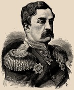 Matjuschin, Iwan Iwanowitsch - Porträt von General Fürst Alexei Iwanowitsch Schachowskoi (1821-1900)