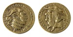 Westeuropäische angewandte Kunst - Satirische Medaille: Paptsdämon