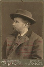 Fotoatelier S. Felser, Kasan - Porträt von Komponist Alexander Tichonowitsch Gretschaninow (1864-1956)