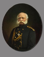 Perschakow, Alexander Fjodorowitsch - Porträt von Admiral Baron Ferdinand von Wrangel (1796-1870)