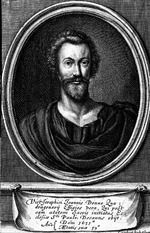 Unbekannter Künstler - Porträt von Dichter John Donne (1572-1631)