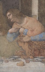 Leonardo da Vinci - Das letzte Abendmahl (Detail)
