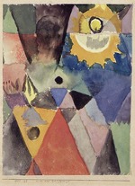 Klee, Paul - Mit der Gaslampe (Stillleben mit der Gaslampe)