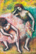 Degas, Edgar - Zwei Tänzerinnen