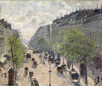 Pissarro, Camille - Boulevard Montmartre, Frühling
