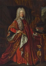 Schlichten, Johann Philipp von der - Kurfürst Karl III. Philipp von der Pfalz (1661-1742) im Ornat eines Ritters des Ordens vom Goldenen Vlies