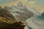 Wolf, Caspar - Blick von der Bänisegg über den unteren Grindelwaldgletscher