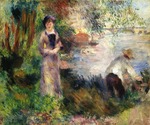 Renoir, Pierre Auguste - Auf der Insel Chatou