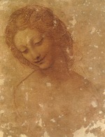 Leonardo da Vinci - Der Kopf der Leda