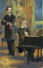 Bergen, Fritz - Richard Wagner und König Ludwig II.