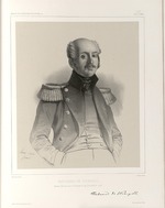 Llanta, Jacques François Gaudérique - Porträt von Admiral Ferdinand Baron von Wrangel (1796-1870)