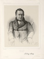 Llanta, Jacques François Gaudérique - Porträt von Ludwig Tieck  (1773-1853)