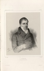 Llanta, Jacques François Gaudérique - Porträt von Heinrich Christian Schumacher (1780-1850)