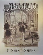 Maurou, Paul - Plakat zur Oper Ascanio von Camille Saint-Saëns