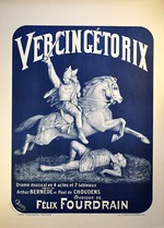 Buval, Ernest - Plakat zur Oper Vercingétorix von Félix Fourdrain
