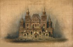 Sherwood, Wladimir Osipowitsch - Gebäudeentwurf des Staatlichen Historischen Museums
