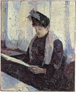 Toulouse-Lautrec, Henri, de - Frau im Café