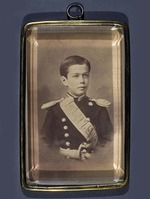 Unbekannter Fotograf - Porträt von Zarewitsch Nikolaus Alexandrowitsch von Russland (1868-1918)