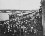 Unbekannter Fotograf - Die Trauerprozession für den Thronfolger Nikolai Alexandrowitsch von Russland