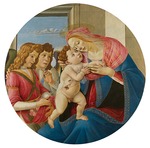 Botticelli, Sandro - Madonna mit Kind und zwei Engeln