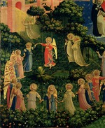 Angelico, Fra Giovanni, da Fiesole - Das Jüngste Gericht (Detail)