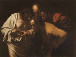 Caravaggio, Michelangelo - Der ungläubige Thomas