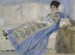 Renoir, Pierre Auguste - Porträt von Madame Monet