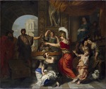 Lairesse, Gérard, de - Odysseus entdeckt Achilles unter den Töchtern des Lykomedes