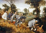Bruegel (Brueghel), Pieter, der Ältere - Der Blindensturz