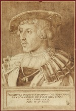 Beham, Barthel - Porträt von Kaiser Ferdinand I. (1503-1564)